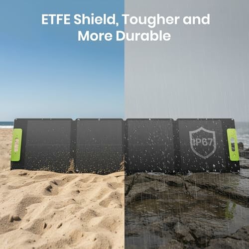 Solarpanel mit ETFE-Schutz, robust und langlebig