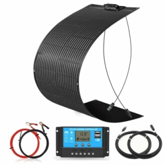 WUZECK Solarpanel-Kit 100W