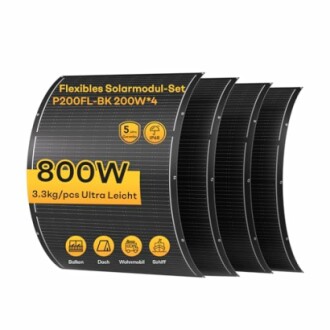 Flexibles Solarpanel 4x200W 12V