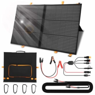 WODHMIEY 100W Faltbares Solarpanel