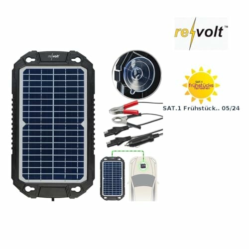 Revolt Batterieladegerät Solar