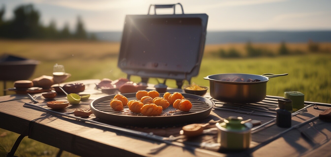 Solar Kochen im Freien