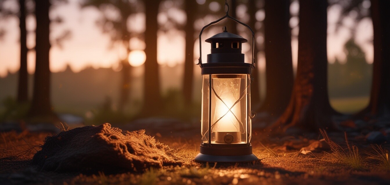 Solarbetriebene Beleuchtung